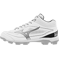 Amazon.com | Mizuno Ambition 3 Mid TPU Men's Molded Baseball Cleat